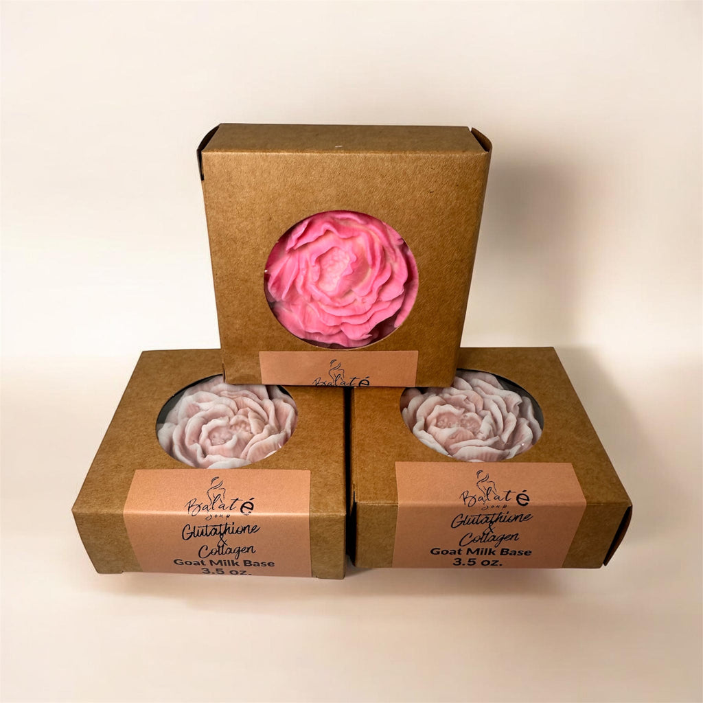 RadiantGlow (3 - Trio) Glutathione & Collagen Whitening and Firming Soap