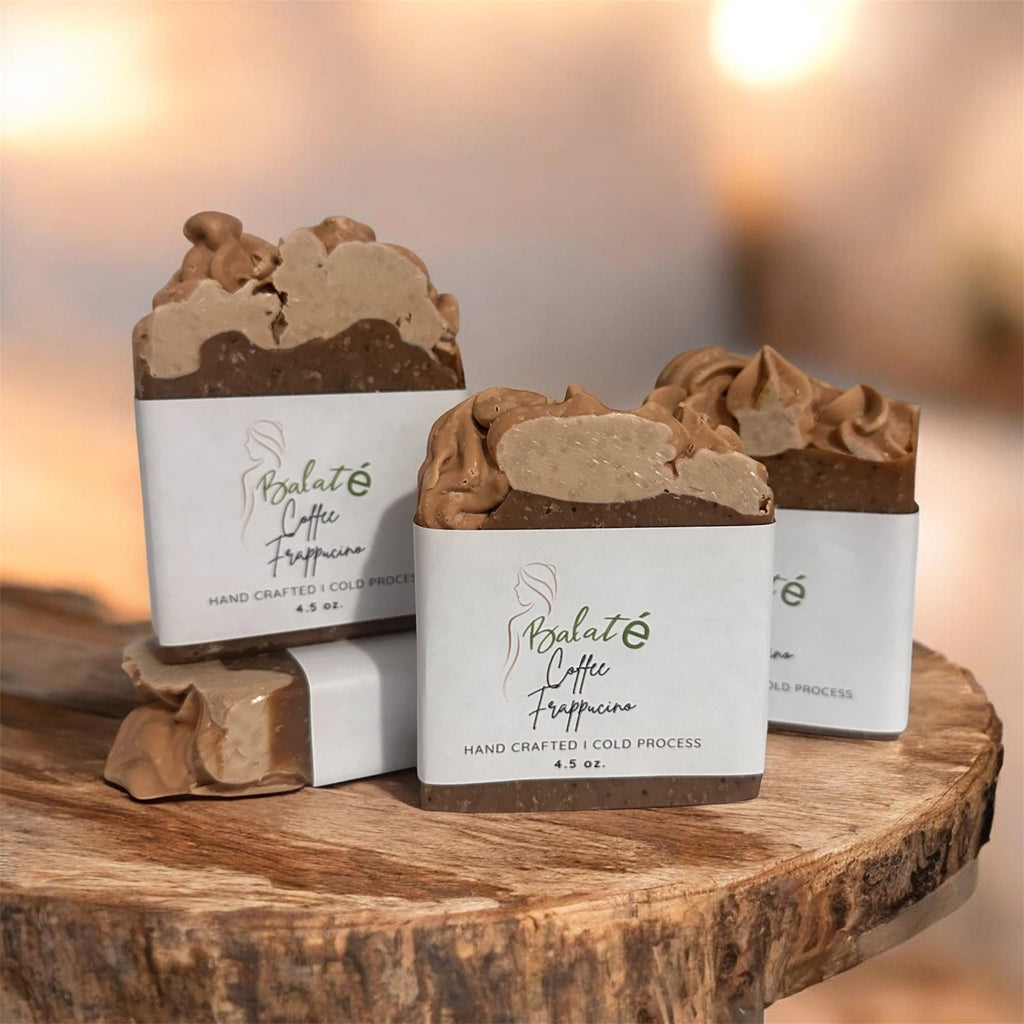 Coffee Frappuccino Handmade Soap – Bundle of 4 Bars