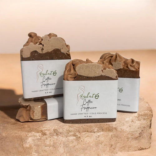 Coffee Frappuccino Handmade Soap – Bundle of 4 Bars